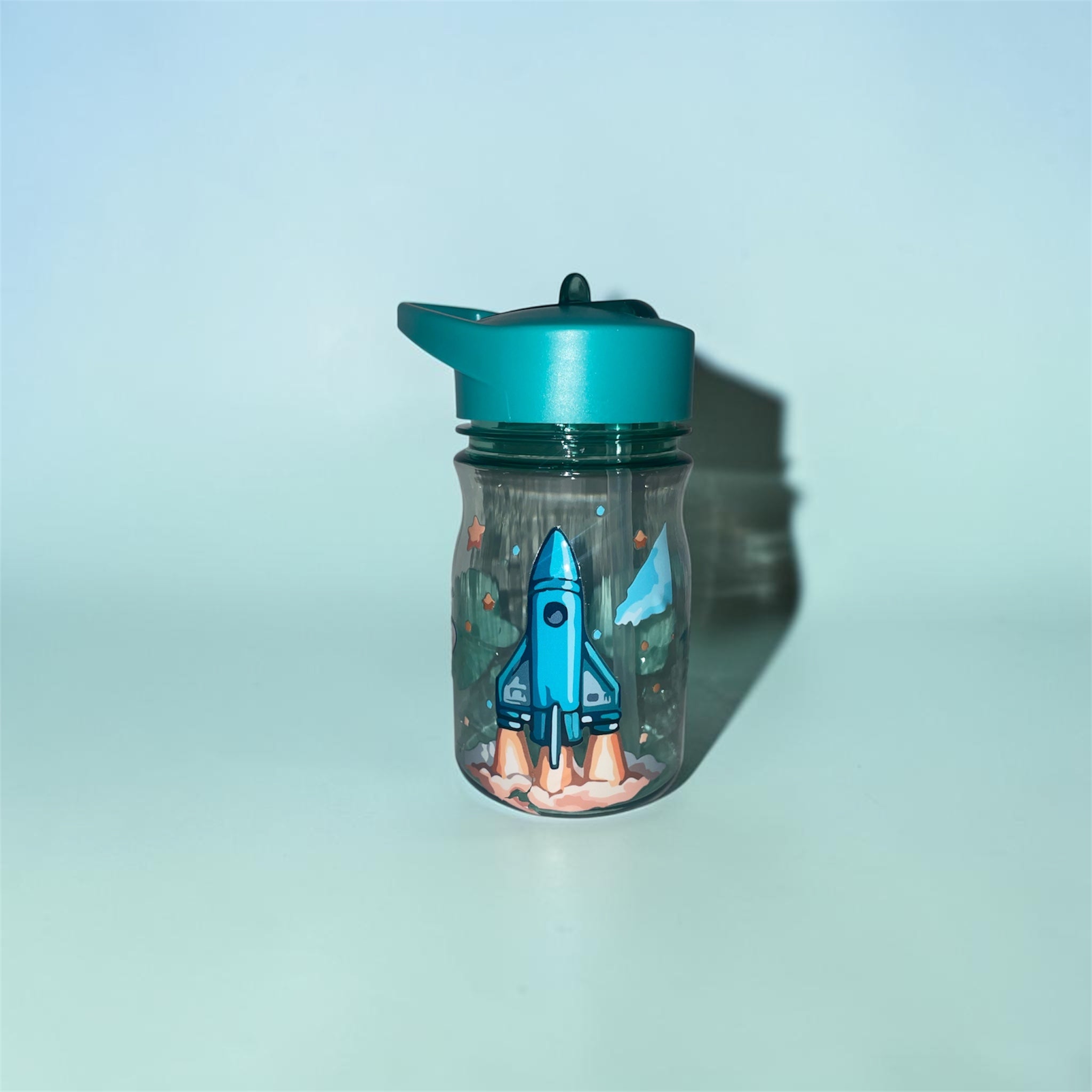 Space little boy bottle